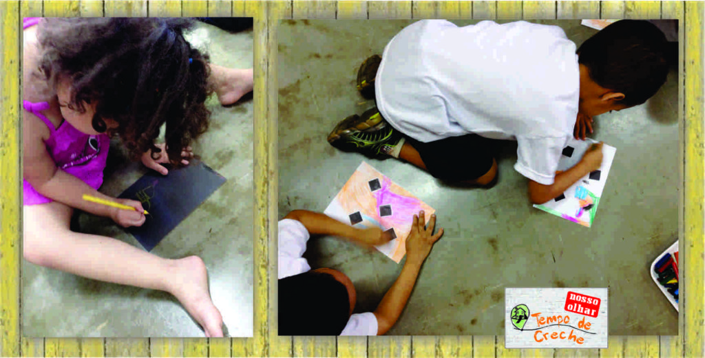 Desenho com interferencia de formas