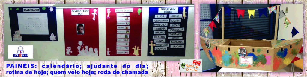 paineis de presença