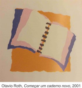 Começar o caderno novo