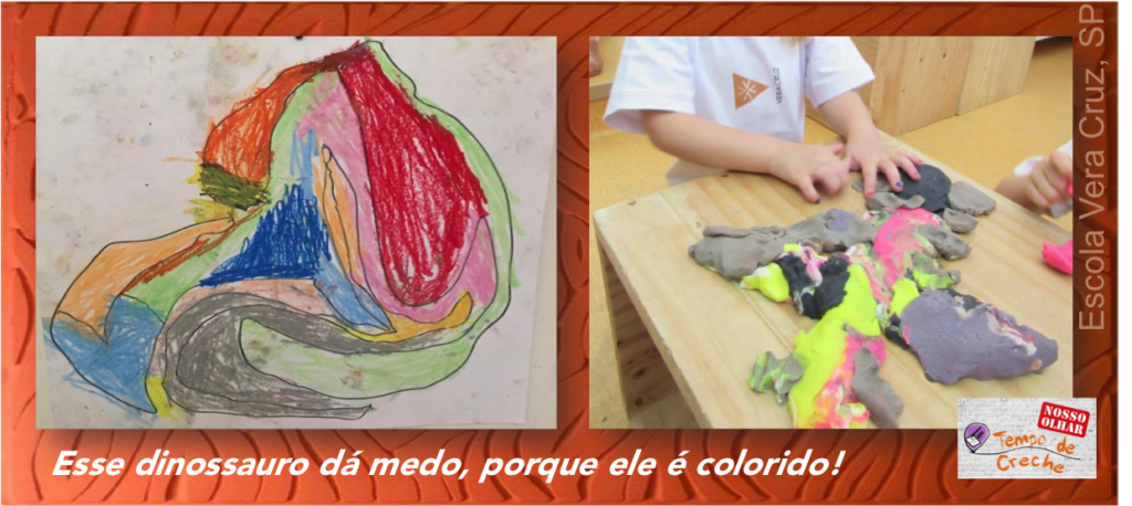 Dinossauro De Educação Infantil Mão Desenhada Dos Desenhos