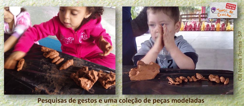 modelagem gestos das crianças 2