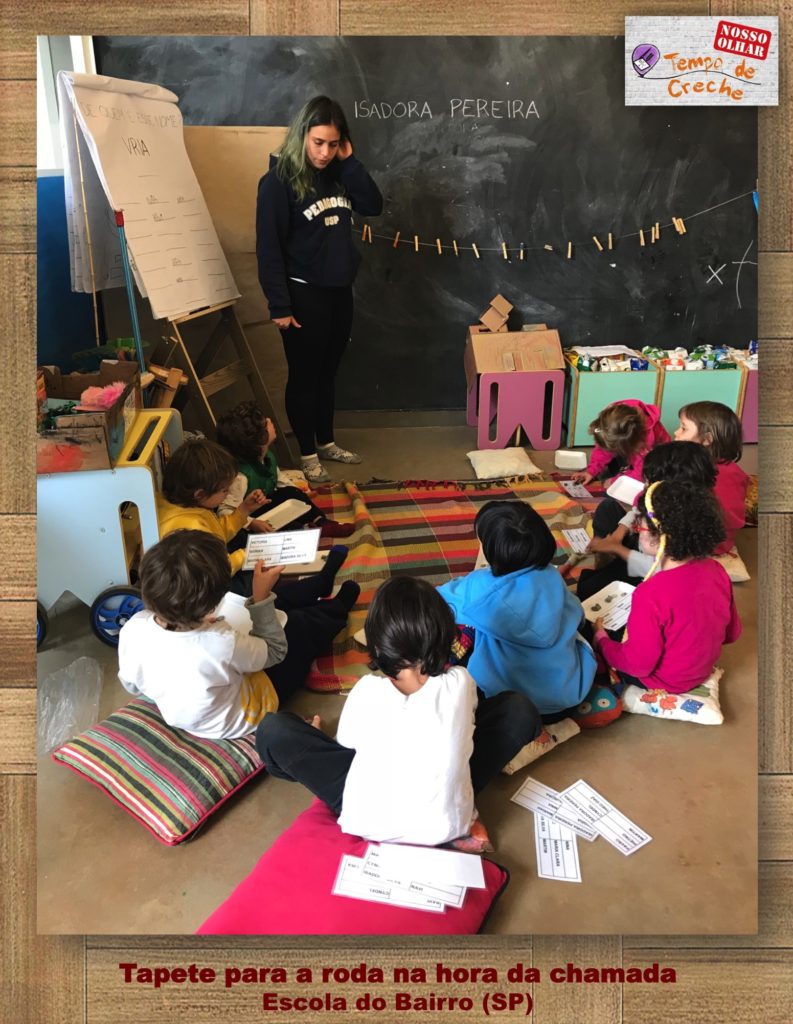 tapete para roda de conversa