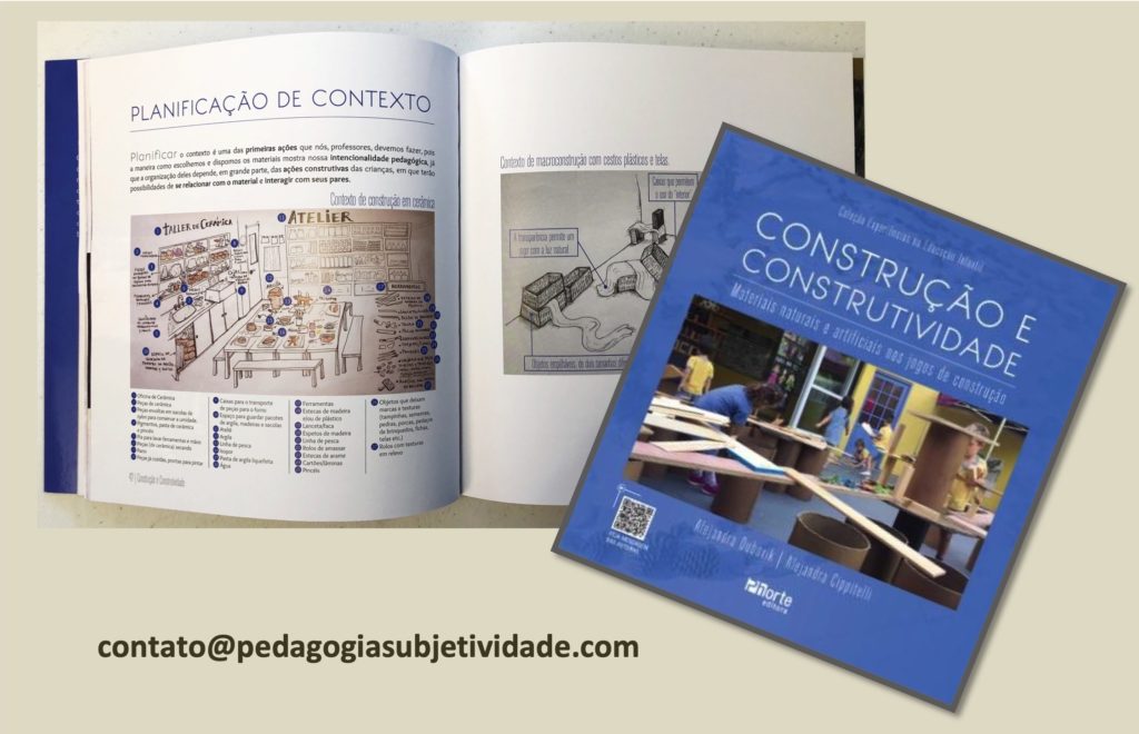 Crianças e as brincadeiras de construção: construindo fora para edificar dentro 11 livro Construção e Construtividade