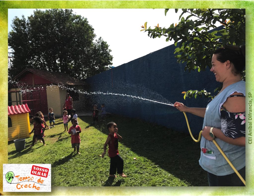 atividade na área externa