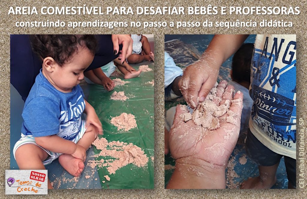 Areia comestível Facebook