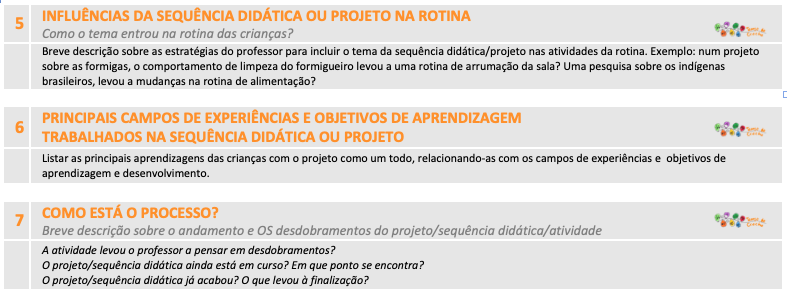 Roteiro para fazer a documentação pedagógica parte 3