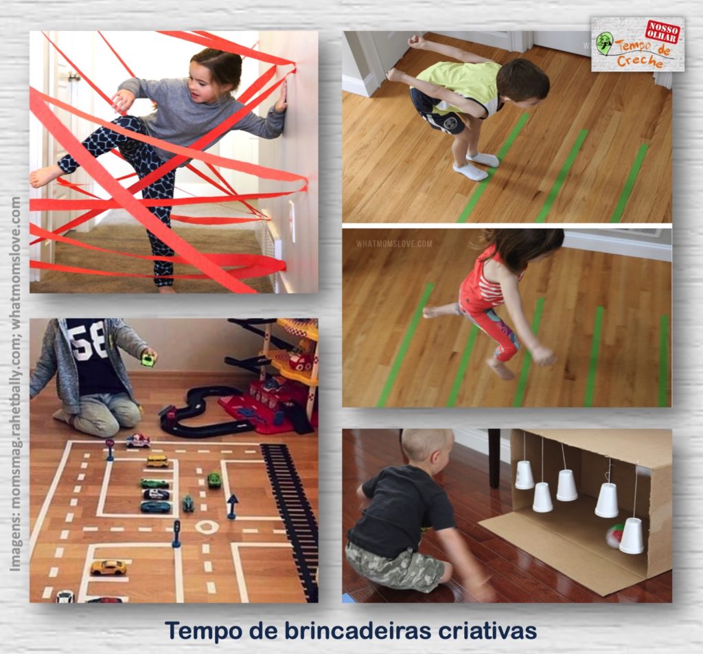 brincadeiras criativas