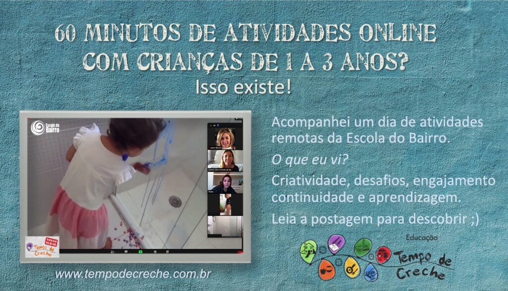 Enfim educação infantil remota Facebook