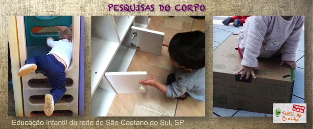 brincadeiras com o corpo