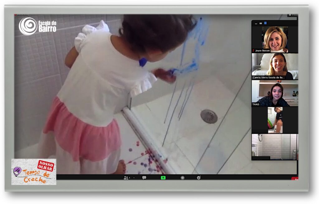 educação infantil remota pintura 2