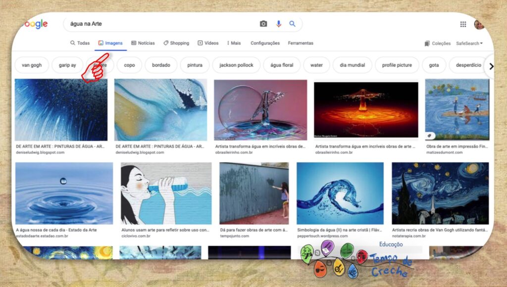 Pesquisa de reertório de Arte imagens