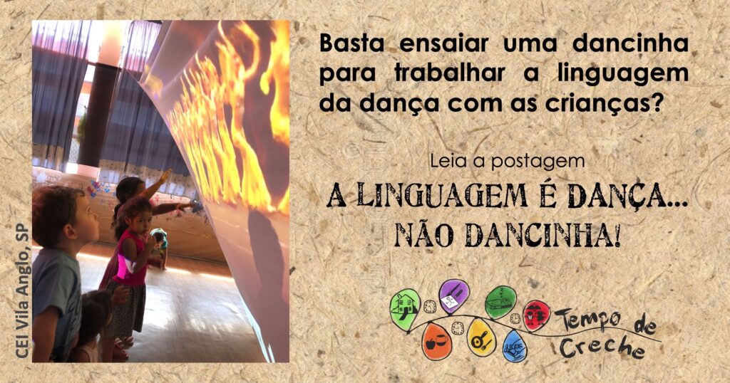 A linguagem é dança Facebook