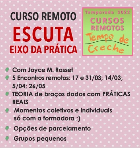Curso Remoto Escuta Eixo da pratica