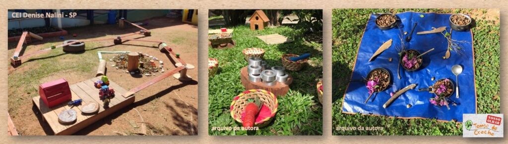 propostas de Espacos para brincar