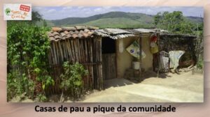 casa de pau a pique Quilombo Muquem