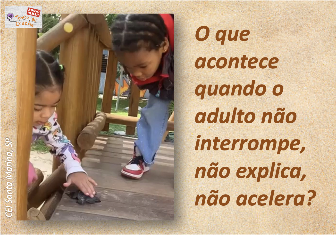 Quando o silencio ensina destaque